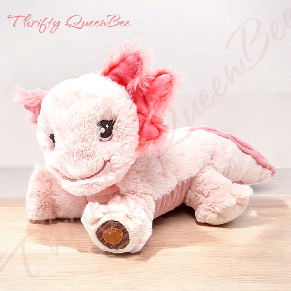 Pink Axolotl Lucy Girl Scout Cookies Plush Stuffed Soft Toy